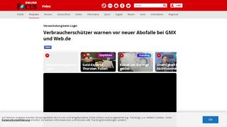 
                            3. Achtung Gmx und Web.de Nutzer: Verbraucherschützer warnen vor ...