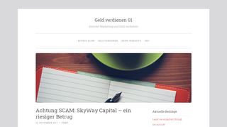 
                            7. Achtung SCAM: SkyWay Capital – ein riesiger Betrug – Geld ...