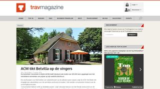 
                            11. ACM tikt Belvilla op de vingers - TravMagazine