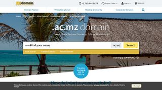 
                            4. ac.mz Domain Registration - .ac.mz Domains ... - 101Domain