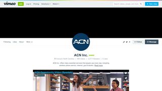 
                            10. ACN Inc. on Vimeo