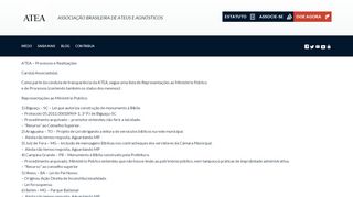 
                            3. Ações Judiciais - ATEA - Associação Brasileira de Ateus e Agnósticos