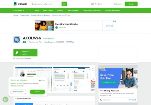 
                            5. ACOLWeb Download - Baixaki