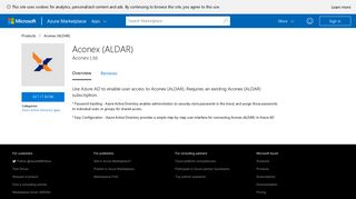 
                            8. Aconex (ALDAR) - Azure Marketplace - Microsoft