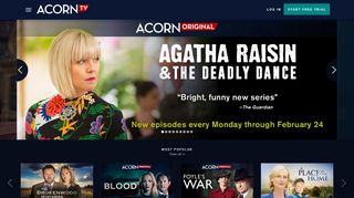 
                            13. Acorn TV – New & Featured | The best British TV streaming ...