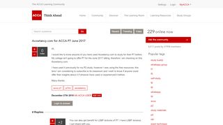 
                            5. Acowtancy.com for ACCA P7 June 2017 - ACCA Learning Community