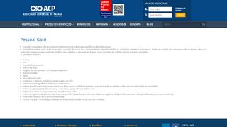 
                            3. ACP | Pessoal Gold | Consulta Pessoa Física | ACP