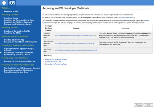 
                            4. Acquiring an iOS Developer Certificate - Embarcadero