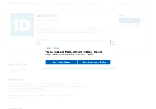 
                            11. Acquista InfoCert ID - Microsoft Store it-IT