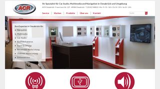 
                            5. ACR-Osnabrück – Ihre Experten für Car Audio, Multimedia und ...