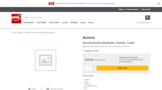 
                            12. Acronis Access Advanced - license - 1 user - AALBLDENS11 ...