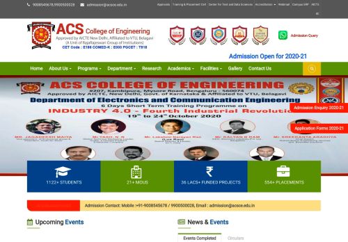 
                            12. ACS College Of Engineering - Mysore Road in Bangalore