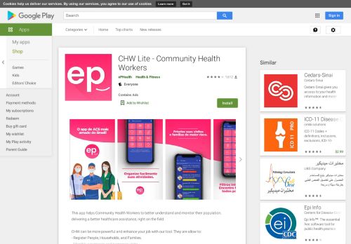 
                            10. ACS Lite eSUS AB ePHealth – Apps no Google Play