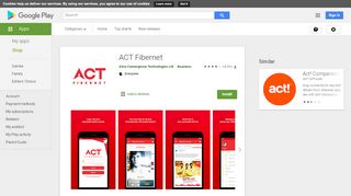 
                            11. ACT Fibernet - Apps on Google Play