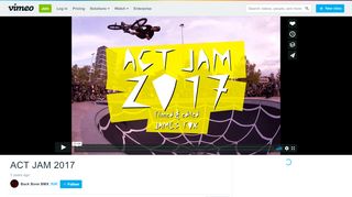 
                            7. ACT JAM 2017 on Vimeo