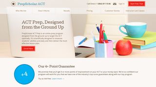 
                            2. ACT Online Prep Course · PrepScholar
