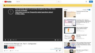 
                            6. Actatek Access Manager Lite - Part 1 - Configuration - YouTube