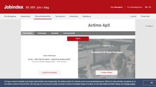 
                            11. Actimo ApS som arbejdsplads | Jobindex