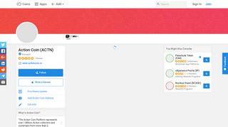 
                            10. Action Coin (ACTN) Price, News, Reviews, Wallets, Exchanges ...
