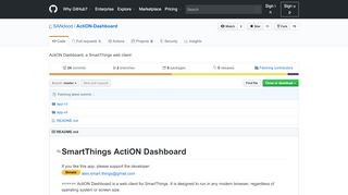 
                            11. ActiON Dashboard, a SmartThings web client - GitHub