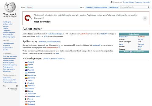 
                            9. Action soccer - Wikipedia