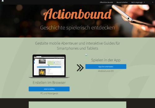 
                            5. Actionbound | Multimedia-Guide – Stadtrallye- und Schnitzeljagd-App ...