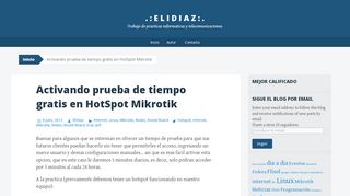 
                            12. Activando prueba de tiempo gratis en HotSpot Mikrotik | . : E l i D i a z : .