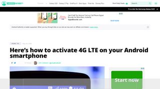 
                            6. Activate 4G LTE on your phone - here's how to do it - ...
