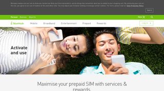 
                            13. Activate and use Prepaid Mobile services & rewards | StarHub Mobile