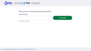 
                            3. Activate PBS Passport | PBS
