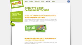 
                            6. Activate Your Card/Login To Vibe - Boost Singapore