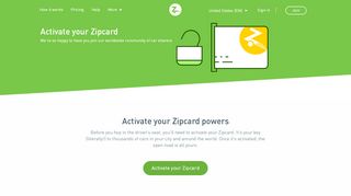 
                            12. Activate Zipcard | Zipcar