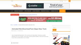 
                            6. Activated MsmDownloadTool (Oppo New Tool) - Mobile Solutions.