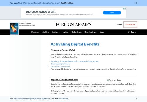 
                            2. Activating Digital Benefits - Foreign Affairs