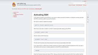 
                            3. Activating SSH [wiki.ipfire.org] - the IPFire wiki!