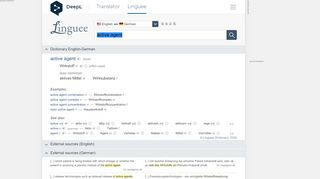 
                            12. active agent - German translation – Linguee