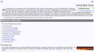 
                            11. Active Club Web Tools