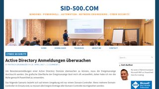 
                            9. Active Directory Anmeldungen überwachen – SID-500.COM