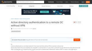 
                            9. Active directory authentication to a remote DC without VPN ...