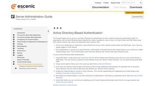 
                            7. Active Directory-Based Authentication - Escenic Content Engine ...