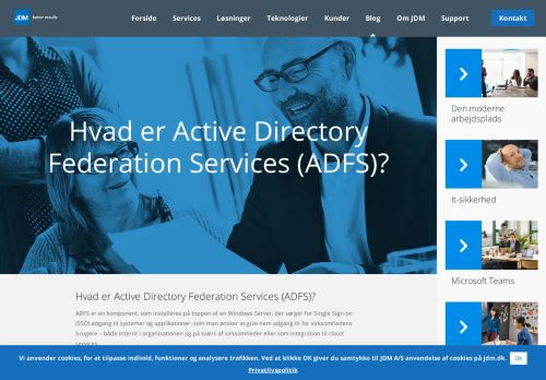 
                            9. Active Directory Federation Services (ADFS) er vejen til Single Signon