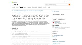
                            1. Active Directory: How to Get User Login History using PowerShell ...