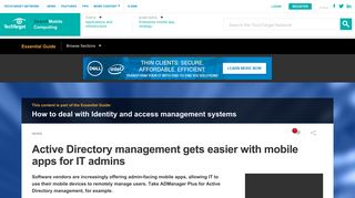 
                            9. Active Directory management gets easier with mobile apps for IT admins