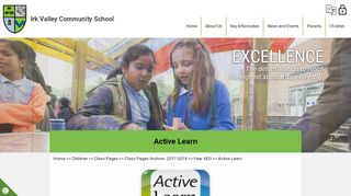 
                            13. Active Learn | Irk Valley Community School