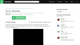 
                            11. Active Pixels - Free download and software reviews - CNET ...
