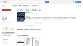 
                            12. Active Server Pages 3.0 by Example