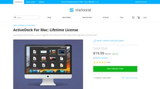 
                            12. ActiveDock For Mac: Lifetime License | StackSocial