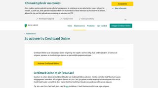 
                            5. Activeer Creditcard Online | International Card Services