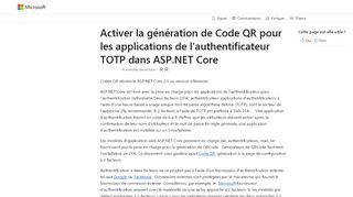 
                            8. Activer la génération de Code QR pour les applications de l ...