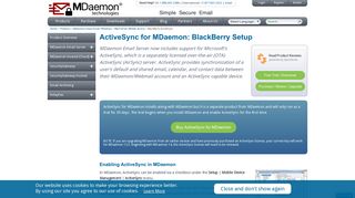 
                            12. ActiveSync for MDaemon: BlackBerry Setup